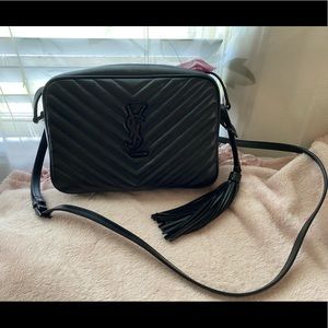 Saint Laurent Lou Matelassé Leather camera bag